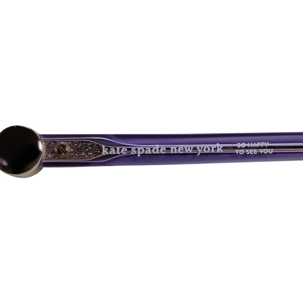 Kate Spade‎ Taya Eyeglasses Frames ONLY Womens 52-18-140 Cat Eye Purple Tortoise